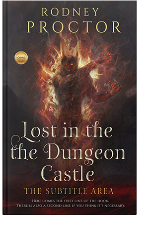 Pre Made Book Cover Cocoa Brown