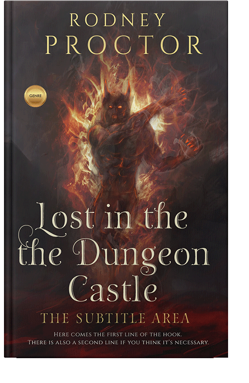 Front view of Cocoa Brown #1708 - Premade Apocalyptica Book Cover