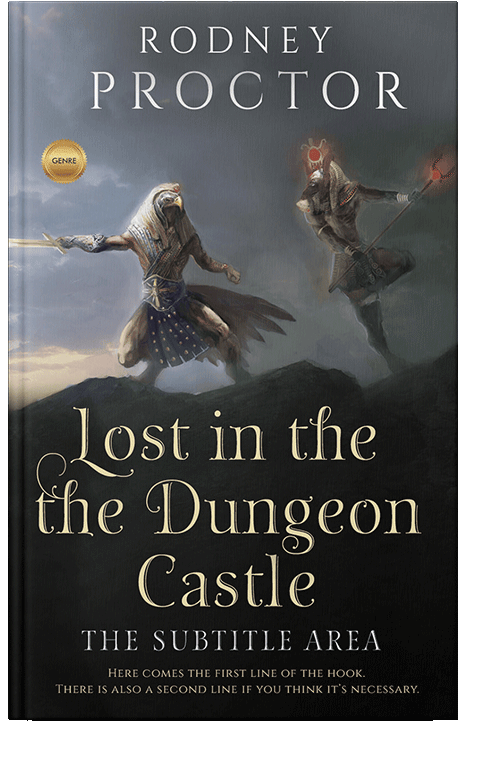 Front view of Shark #1710 - Premade Historical Book Cover