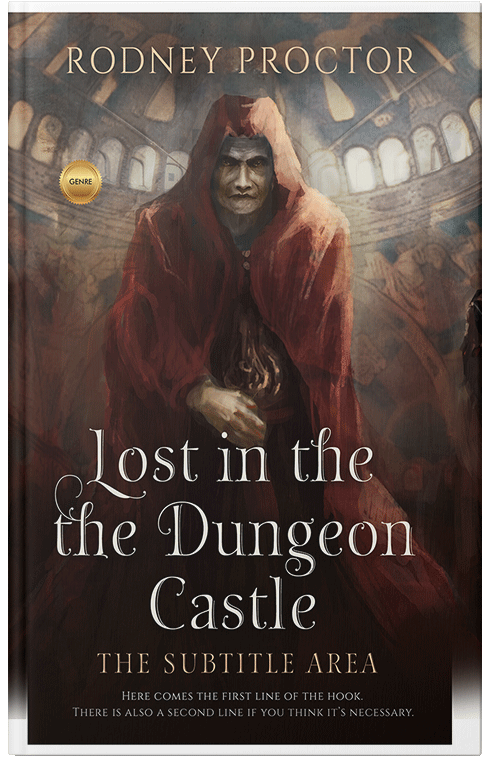 Front view of Eclipse #1711 - Premade Fantasy Book Cover