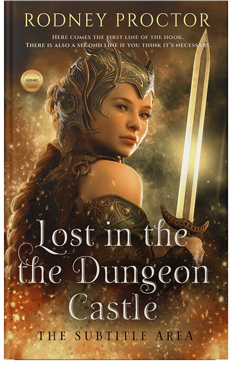 Front view of Clinker #1712 - Premade Fantasy Book Cover