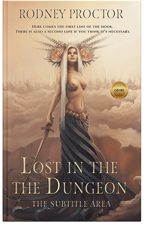 Pre Made Book Cover Brandy