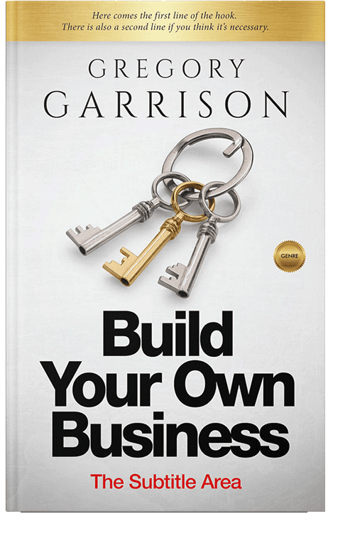 Front view of Cararra #1726 - Premade Self-Improvement & Self-Help Book Cover