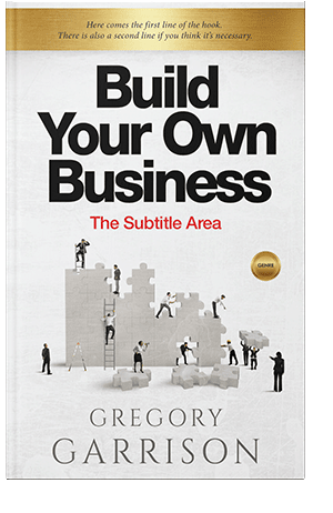 Pre Made Book Cover Cod Gray