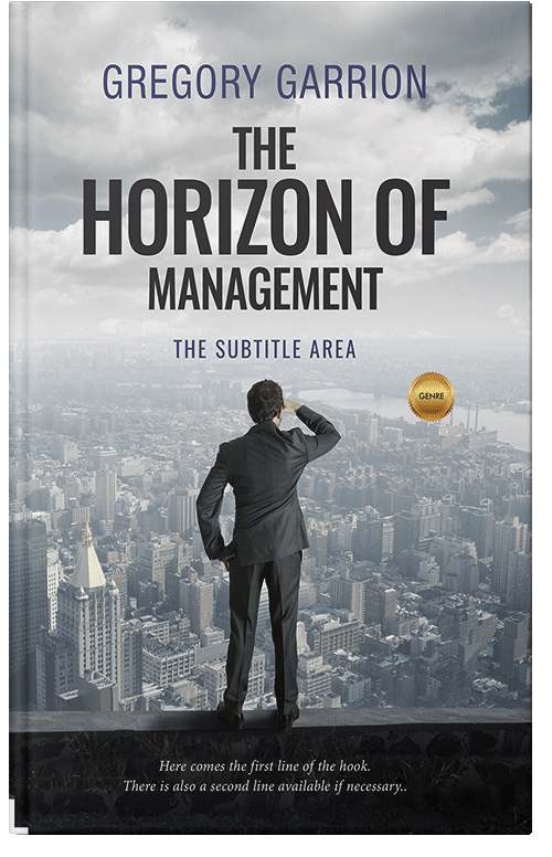 Front view of Premade Self-Improvement & Self-Help Book Cover - Silver Sand