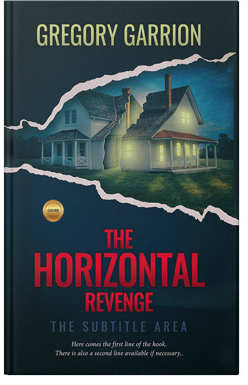 Front view of Premade Horror Book Cover - Firefly