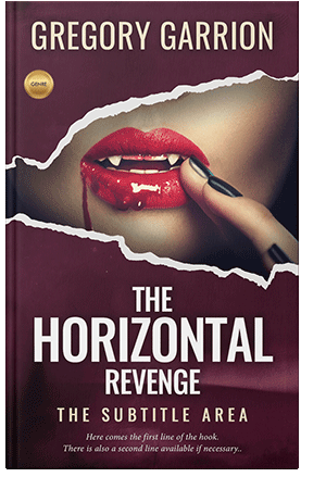 Pre Made Book Cover Wine Berry