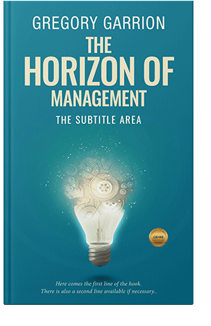 Pre Made Book Cover Blue Chill