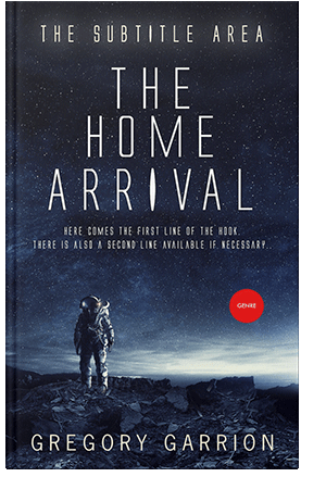 Pre Made Book Cover Ebony