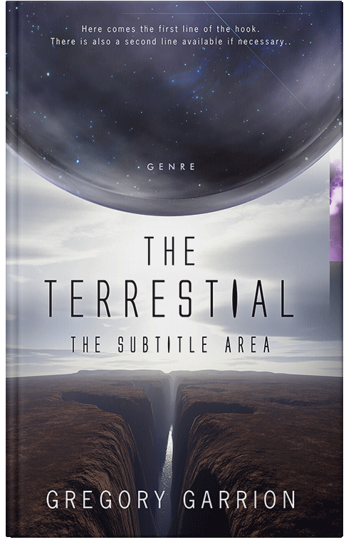 Front view of Iron #1760 - Premade Science Fiction Book Cover