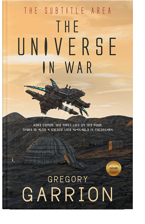 Front view of Manhattan #1762 - Premade Science Fiction Book Cover | BookCoverZone