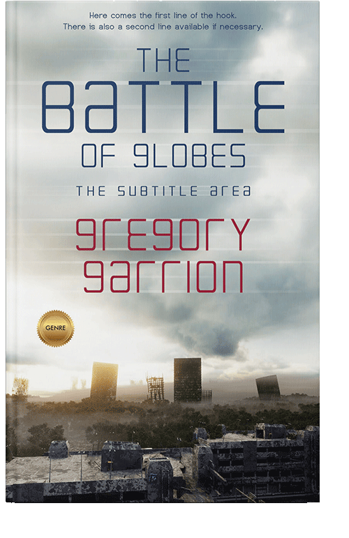 Front view of Pumice #1766 - Premade Apocalyptica Book Cover