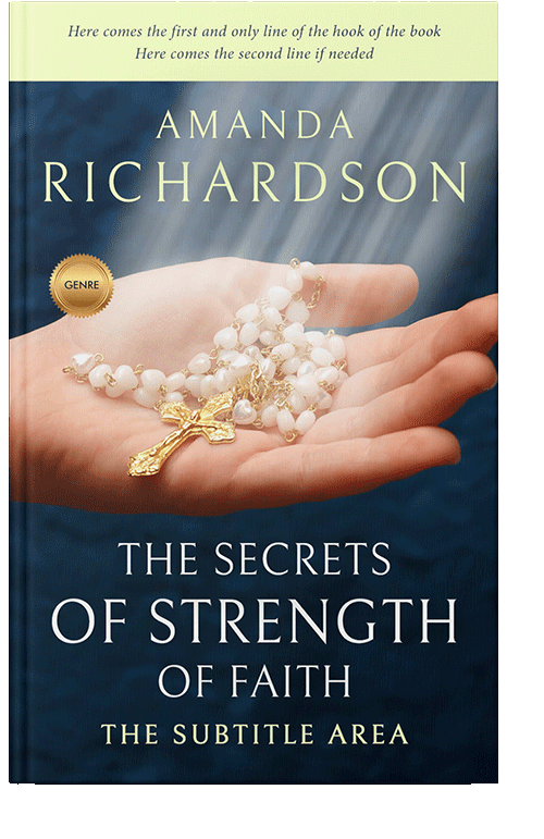 Front view of Chamois #1773 - Premade Religion & Spirituality Book Cover