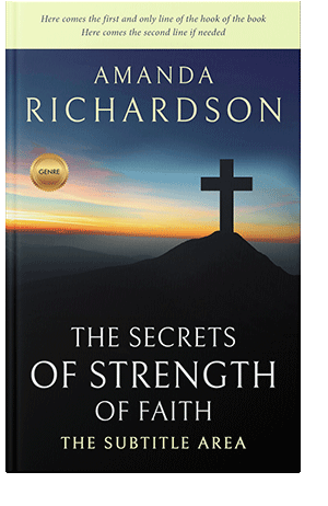 Pre Made Book Cover Ebony