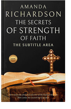 Pre Made Book Cover Harvest Gold