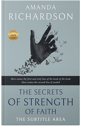 Pre Made Book Cover Hit Gray