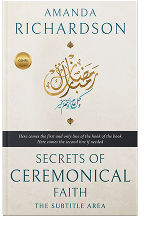 Pre Made Book Cover Spring Wood