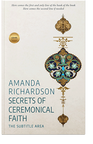 Pre Made Book Cover Pampas