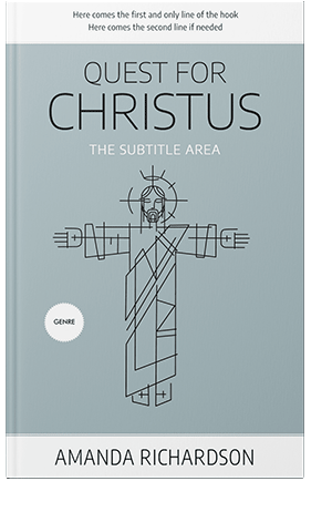 Pre Made Book Cover Tower Gray