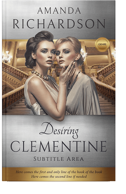 Front view of Napa #1801 - Premade Chick Lit Book Cover