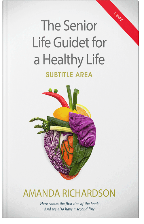 Front view of Ebb #1804 - Premade Health & Dieting & Fitness Book Cover