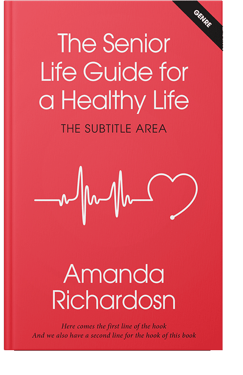 Front view of Amaranth #1806 - Premade Medical Book Cover