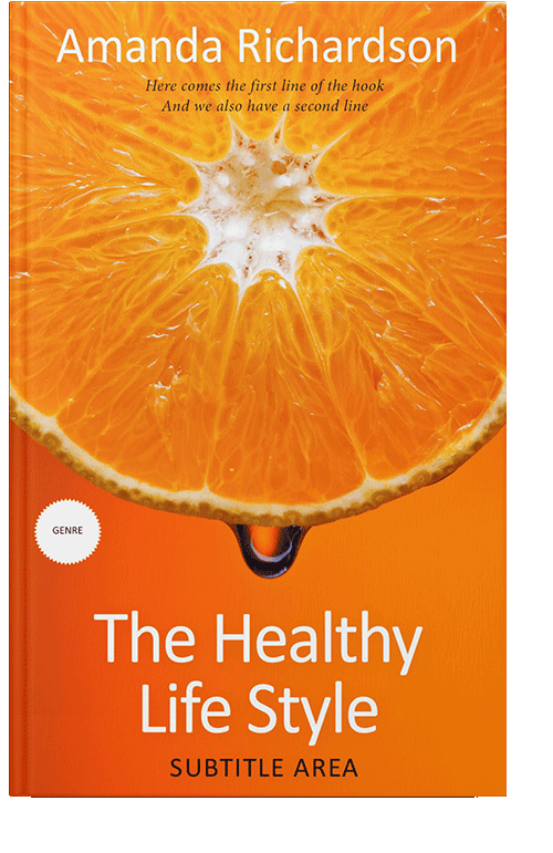 Front view of Chilean Fire #1811 - Premade Health & Dieting & Fitness Book Cover