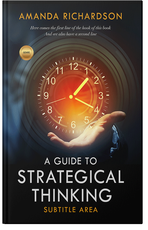 Front view of Premade Self-Improvement & Self-Help Book Cover - Copperfield