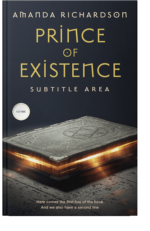 Front view of Shark #1835 - Premade Religion & Spirituality Book Cover