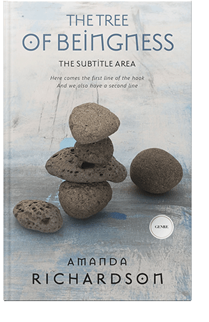 Pre Made Book Cover Pumice