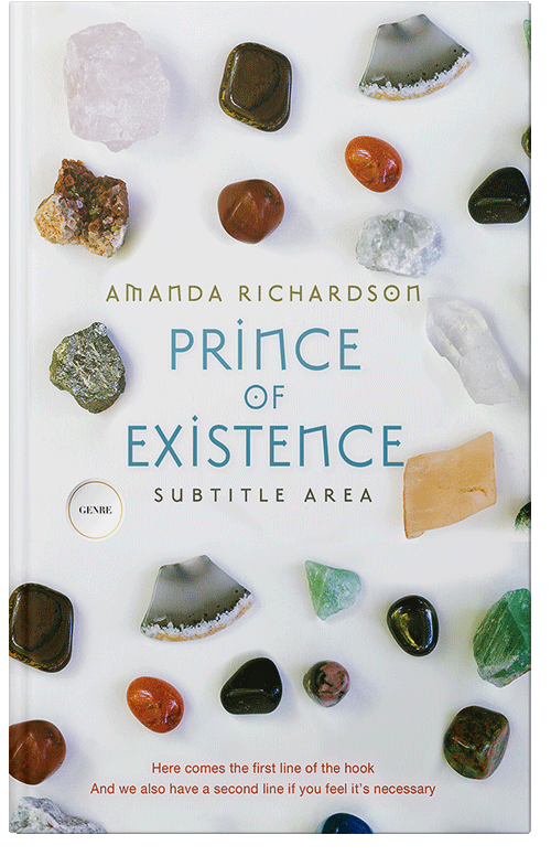 Front view of Black Haze #1845 - Premade Self-Improvement & Self-Help Book Cover