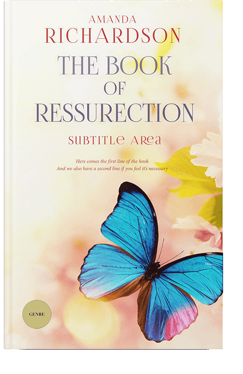 Front view of Linen #1848 - Premade Self-Improvement & Self-Help Book Cover