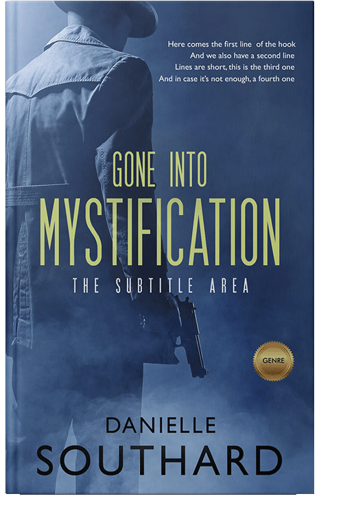 Front view of Astronaut #1858 - Premade Mystery & Thriller & Suspense Book Cover