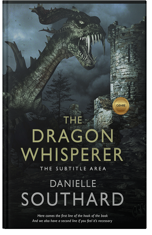 Front view of Woodsmoke #1861 - Premade Fantasy Book Cover