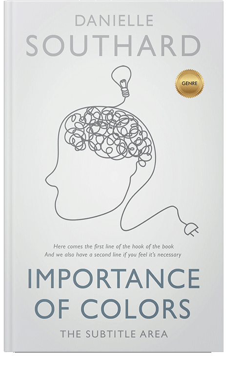 Front view of Black Haze #1866 - Premade Health & Mind & Body Book Cover