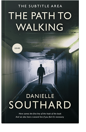 Pre Made Book Cover Quill Gray