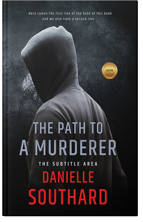 Front view of Woodsmoke #1886 - Premade Mystery & Thriller & Suspense Book Cover