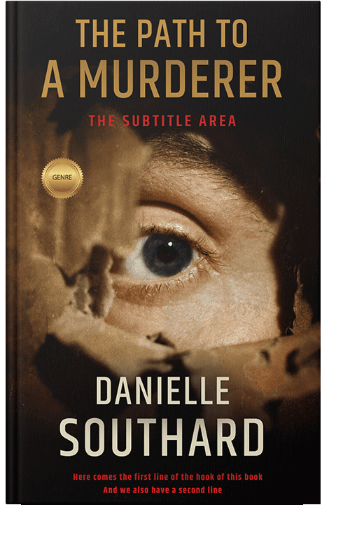 Front view of Crowshead #1889 - Premade Mystery & Thriller & Suspense Book Cover