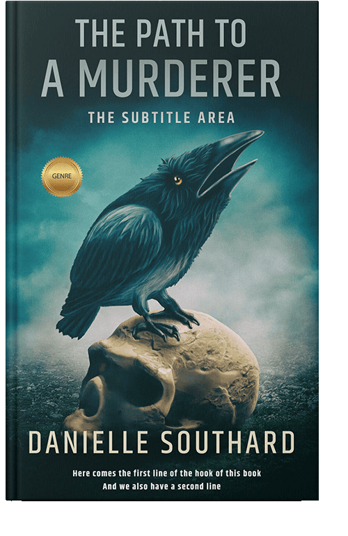 Front view of Green Spring #1890 - Premade Fantasy Book Cover