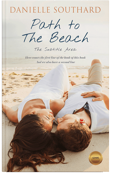 Front view of Pearl Bush #1894 - Premade Romance Book Cover