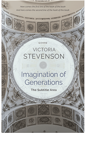 Pre Made Book Cover Gray Nickel