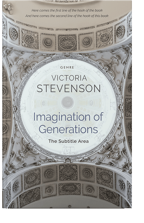 Front view of Gray Nickel #1904 - Premade Religion & Spirituality Book Cover | BookCoverZone