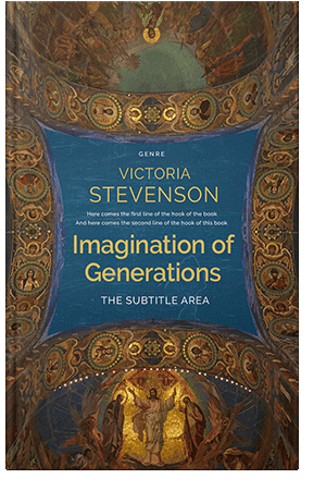 Pre Made Book Cover Lunar Green