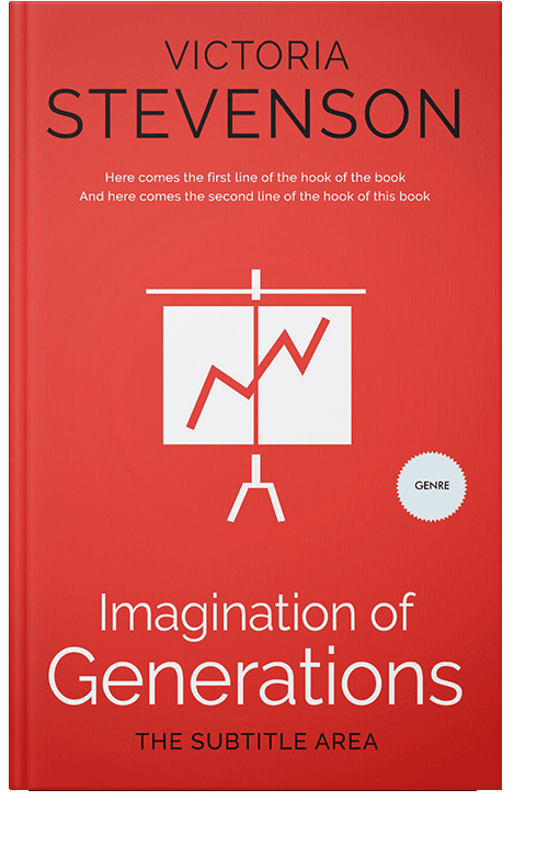 Front view of Cinnabar #1914 - Premade Self-Improvement & Self-Help Book Cover