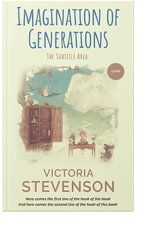 Pre Made Book Cover Frost