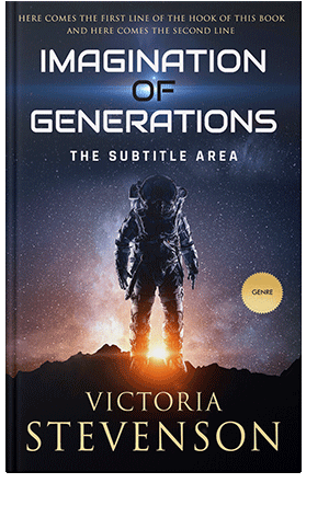 Pre Made Book Cover Mirage