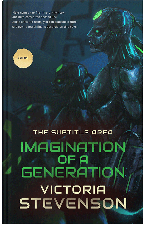 Front view of Aztec #1934 - Premade Apocalyptica Book Cover