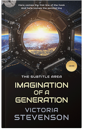 Pre Made Book Cover Vanilla