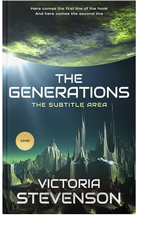 Pre Made Book Cover Timber Green