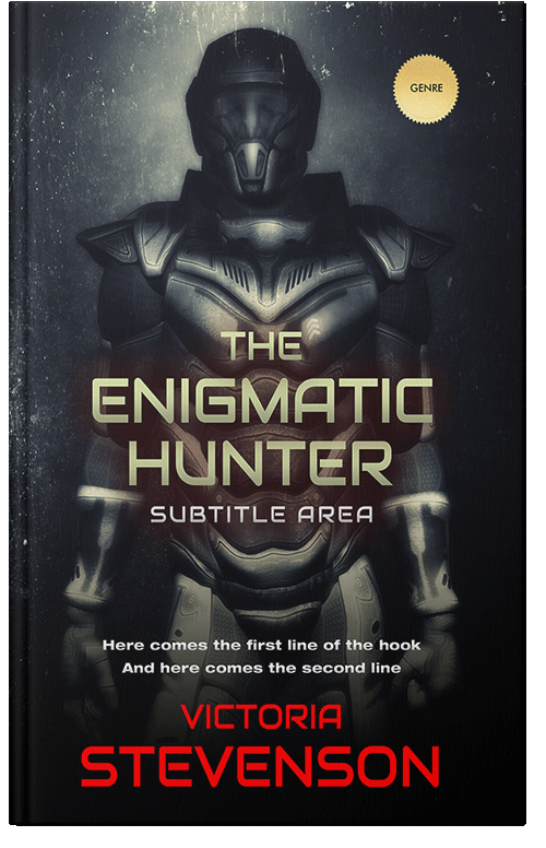 Front view of Woodsmoke #1943 - Premade Science Fiction Book Cover